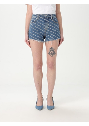 Shorts ALEXANDER WANG Woman color Blue
