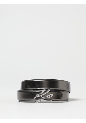 Belt KARL LAGERFELD Woman color Black