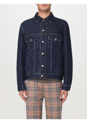 Jacket BURBERRY Men color Denim
