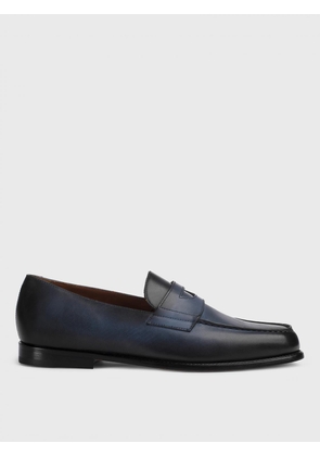 Loafers DOUCAL'S Men color Gnawed Blue