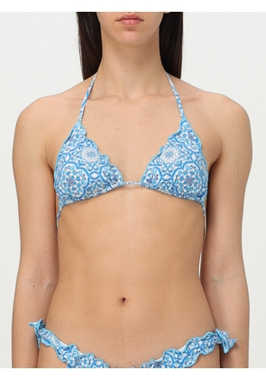 Swimsuit MC2 SAINT BARTH Woman color Gnawed Blue