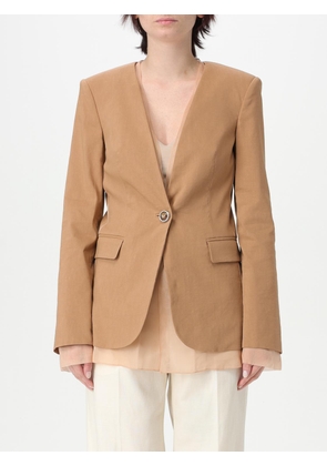 Jacket PINKO Woman color Brown