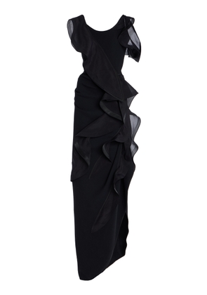 Maticevski Satellite Wave Structured Chiffon Gown - Moda Operandi