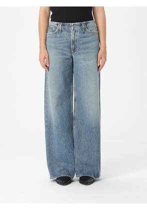 Jeans AGOLDE Woman color Indigo