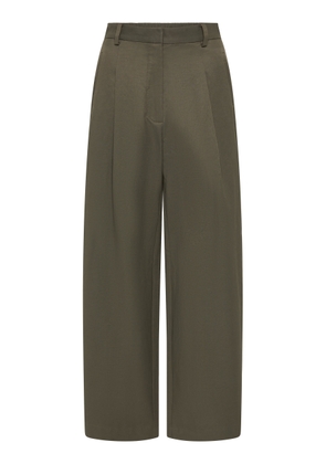St. Agni Relaxed Cotton-Blend Balloon Pants - Moda Operandi