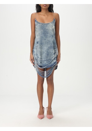 Dress DIESEL Woman color Denim