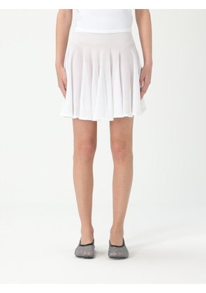 Skirt ALAÏA Woman color White