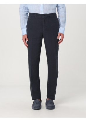 Pants 120% LINO Men color Blue