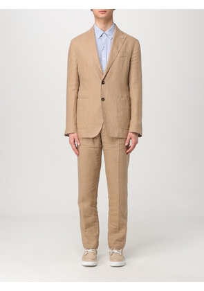 Suit MANUEL RITZ Men color Beige