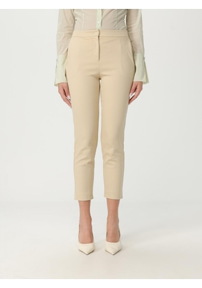 Pants PATRIZIA PEPE Woman color Beige