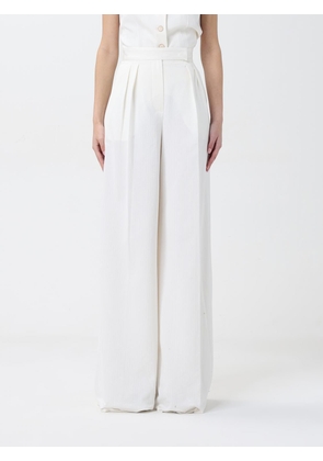 Pants MAX MARA Woman color White