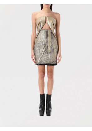 Dress RICK OWENS Woman color Gold