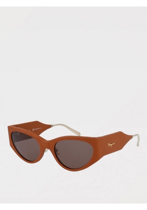 Sunglasses FERRAGAMO Woman color Brown