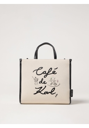 Handbag KARL LAGERFELD Woman color Natural