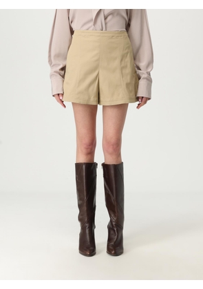 Shorts THEORY Woman color Beige
