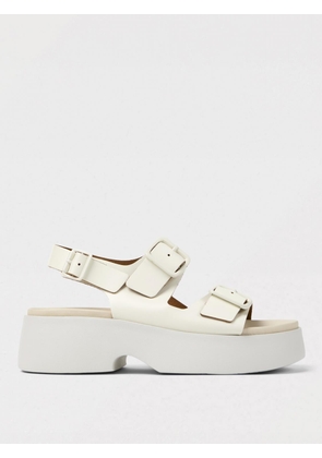 Flat Sandal CAMPER Woman color White