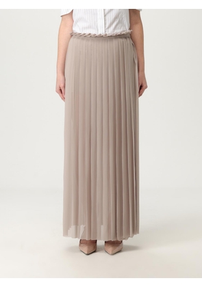 Skirt AMI PARIS Woman color Beige