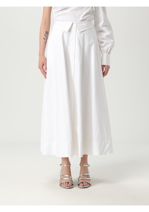 Skirt KARL LAGERFELD Woman color White