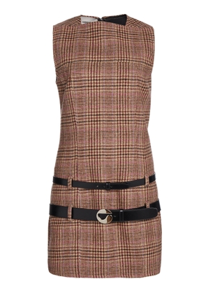 Coperni Belted Wool Dress - Moda Operandi