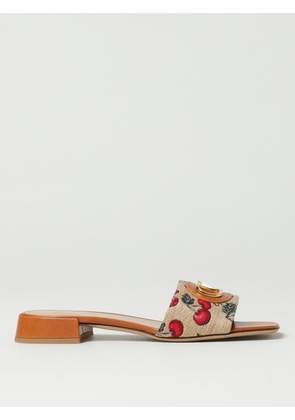 Heeled Sandal VALENTINO GARAVANI Woman color Cherry