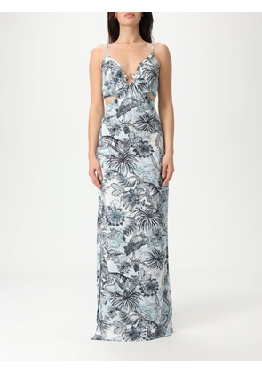 Dress JUST CAVALLI Woman color Blue