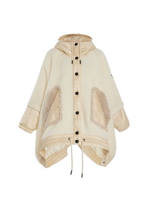 Moncler Grenoble Wool Cape - Moda Operandi