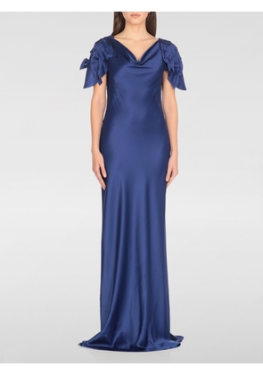 Dress ALBERTA FERRETTI Woman color Blue