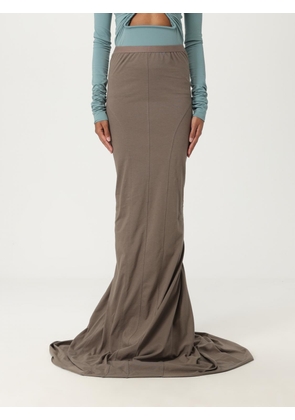Skirt RICK OWENS Woman color Grey