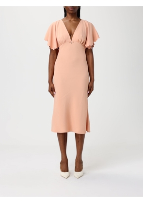 Dress ELISABETTA FRANCHI Woman color Peach