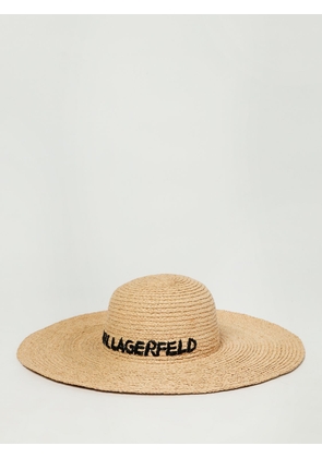 Hat KARL LAGERFELD Woman color Natural
