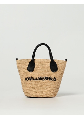 Handbag KARL LAGERFELD Woman color Natural