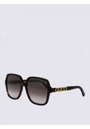 Sunglasses GUCCI Woman color Brown