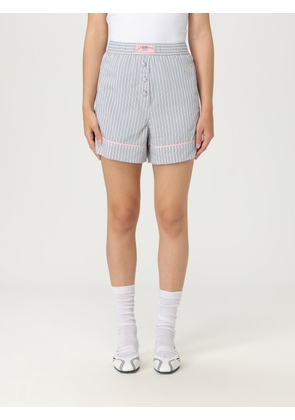 Shorts GANNI Woman color Blue