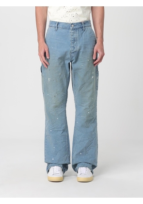 Jeans PURPLE Men color Blue