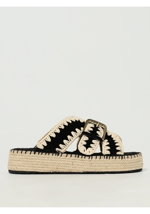 Heeled Sandal MOU Woman color Black