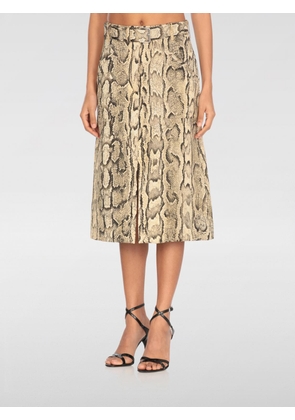 Skirt DRIES VAN NOTEN Woman color Beige