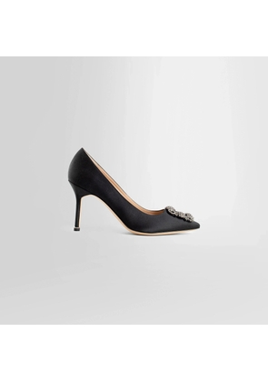 Hangisi 90 Satin Jewel Buckle Pumps