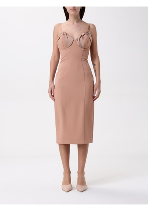 Dress ELISABETTA FRANCHI Woman color Natural