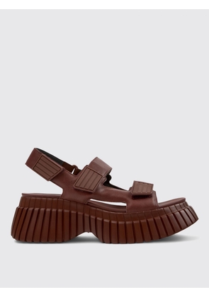 Flat Sandal CAMPER Woman color Red