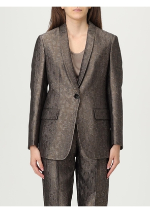 Jacket GIORGIO ARMANI Woman color Charcoal