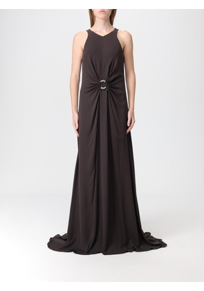 Dress GIORGIO ARMANI Woman color Brown