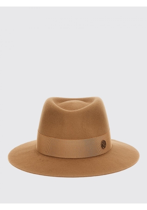 Hat MAISON MICHEL Woman color Brown