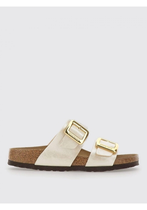 Heeled Sandal BIRKENSTOCK Woman color Pearl
