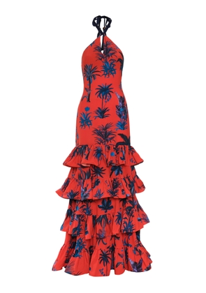 Andres Otalora Tintipan Crepe Maxi Dress - Moda Operandi