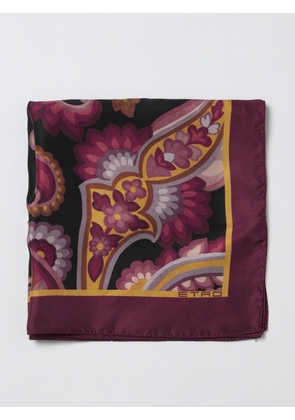 Pocket Square ETRO Men color Burgundy