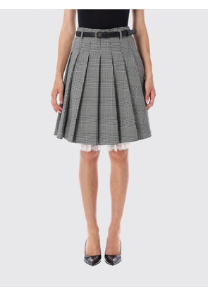 Skirt SELF-PORTRAIT Woman color Black