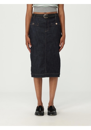 Skirt SELF-PORTRAIT Woman color Blue