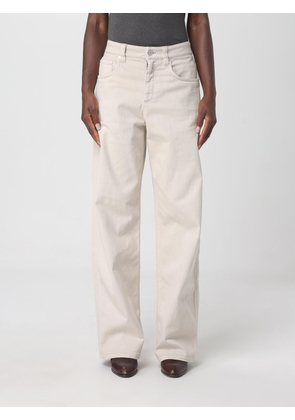 Jeans BRUNELLO CUCINELLI Woman color Beige