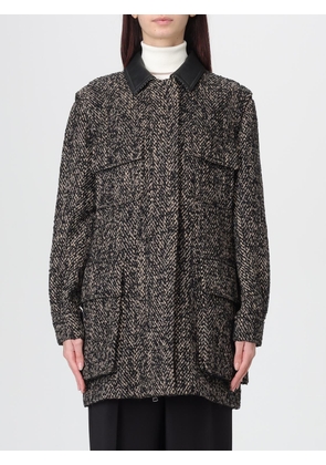 Coat MAX MARA Woman color Brown