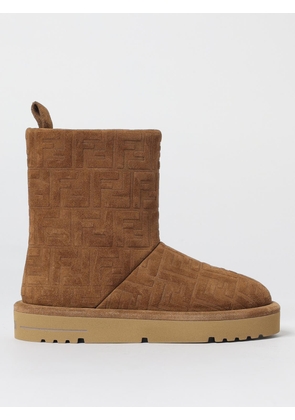 Boots FENDI Woman color Tobacco